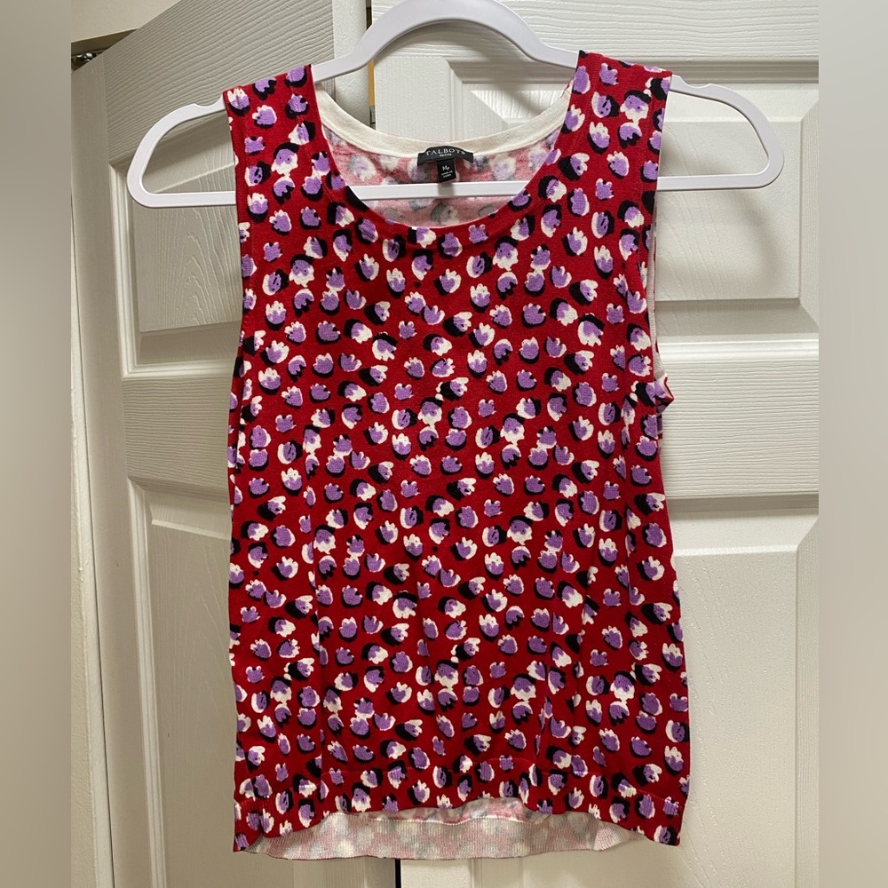 Talbots formal knit tank